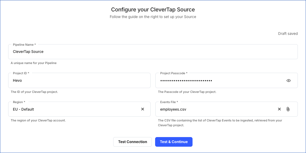CleverTap Settings