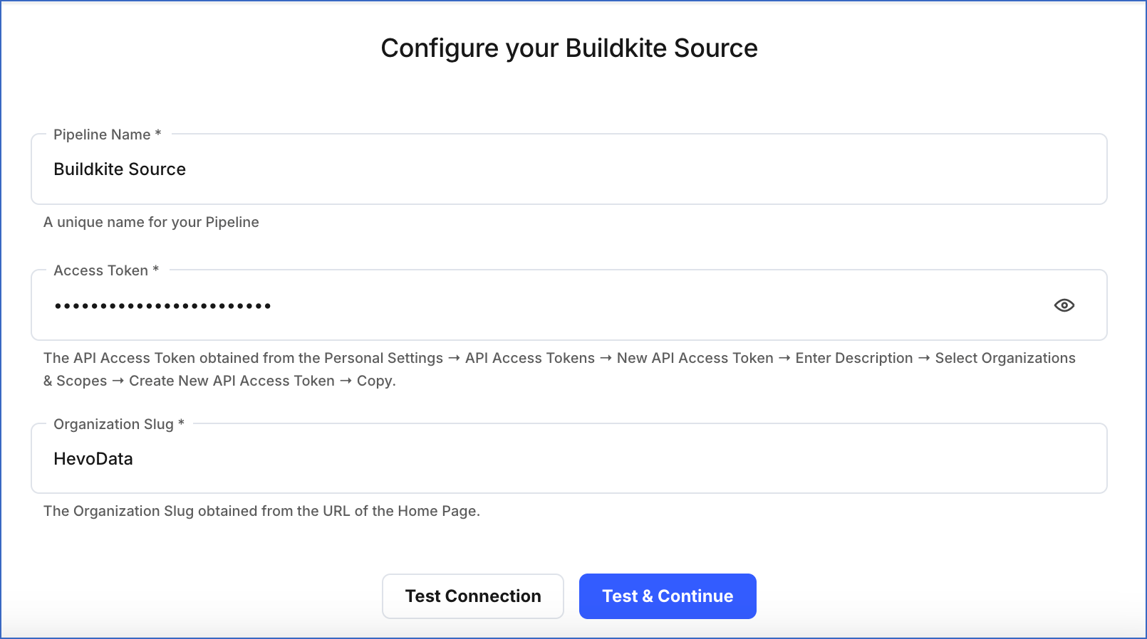 Configuring Buildkite