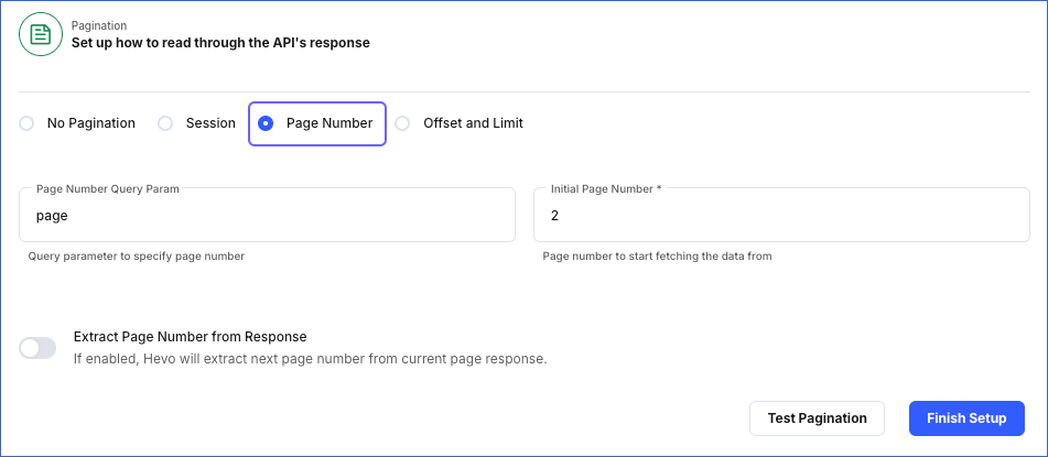 Page Number Pagination