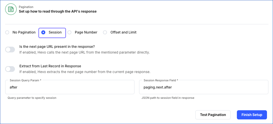 Session Default Values