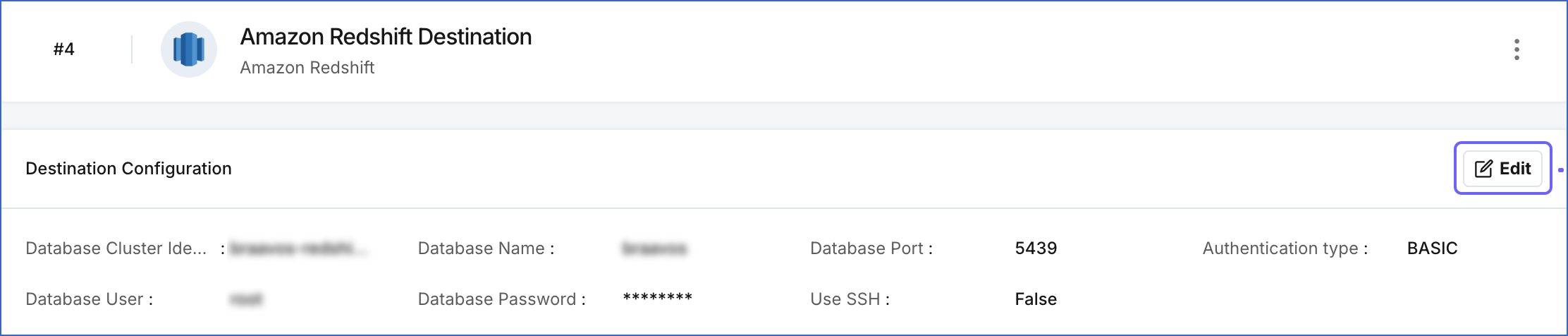 Access Edit Destination