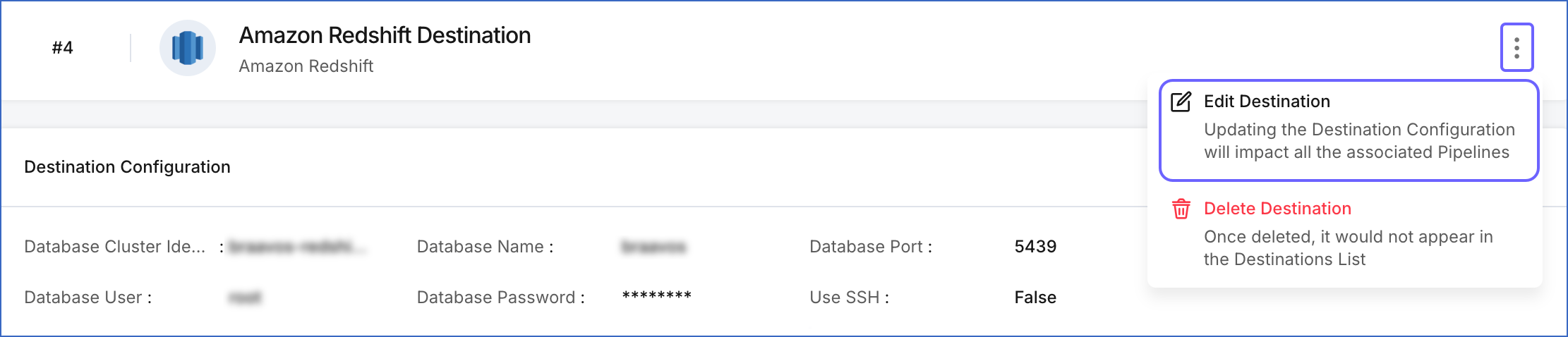 Access Edit Destination