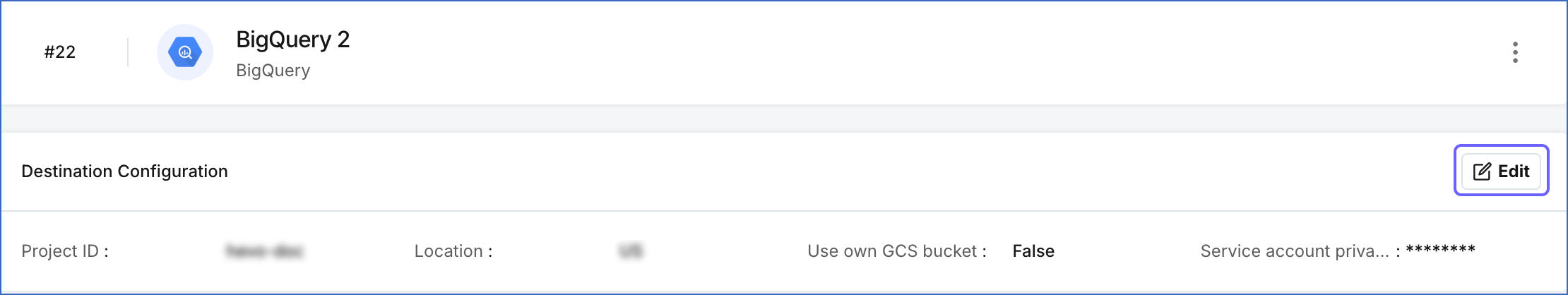 Edit Destination Icon