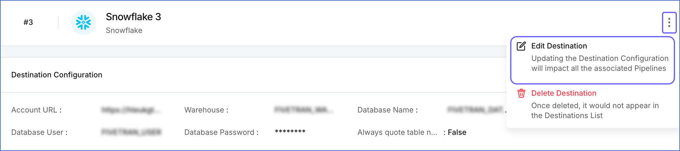 Access Edit Destination