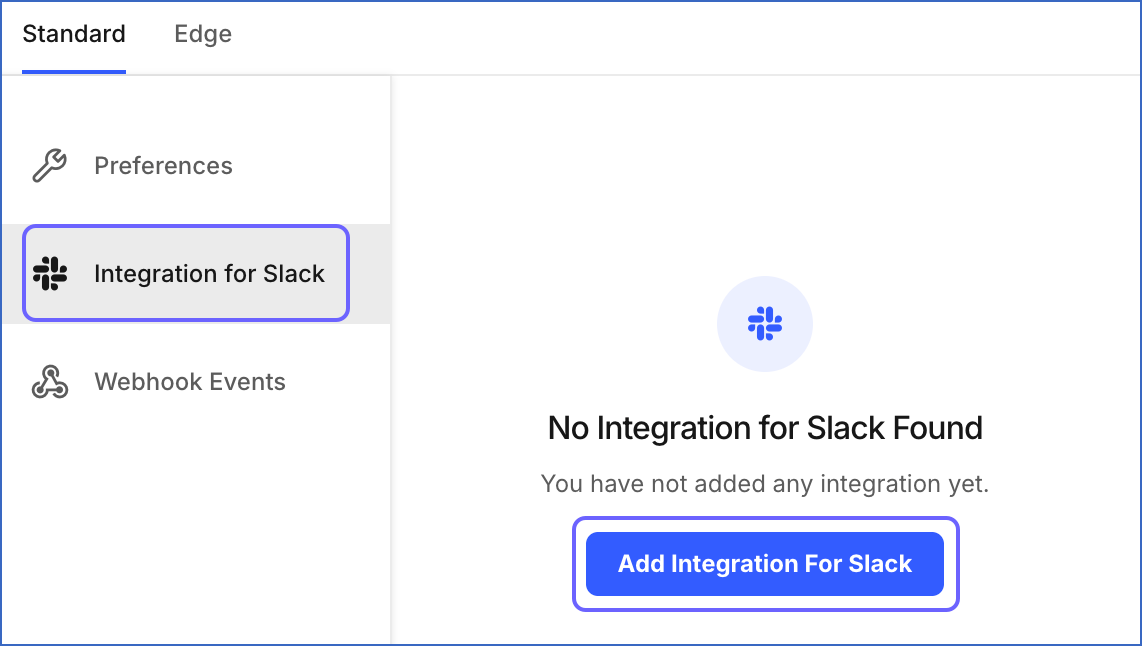 Add integration
