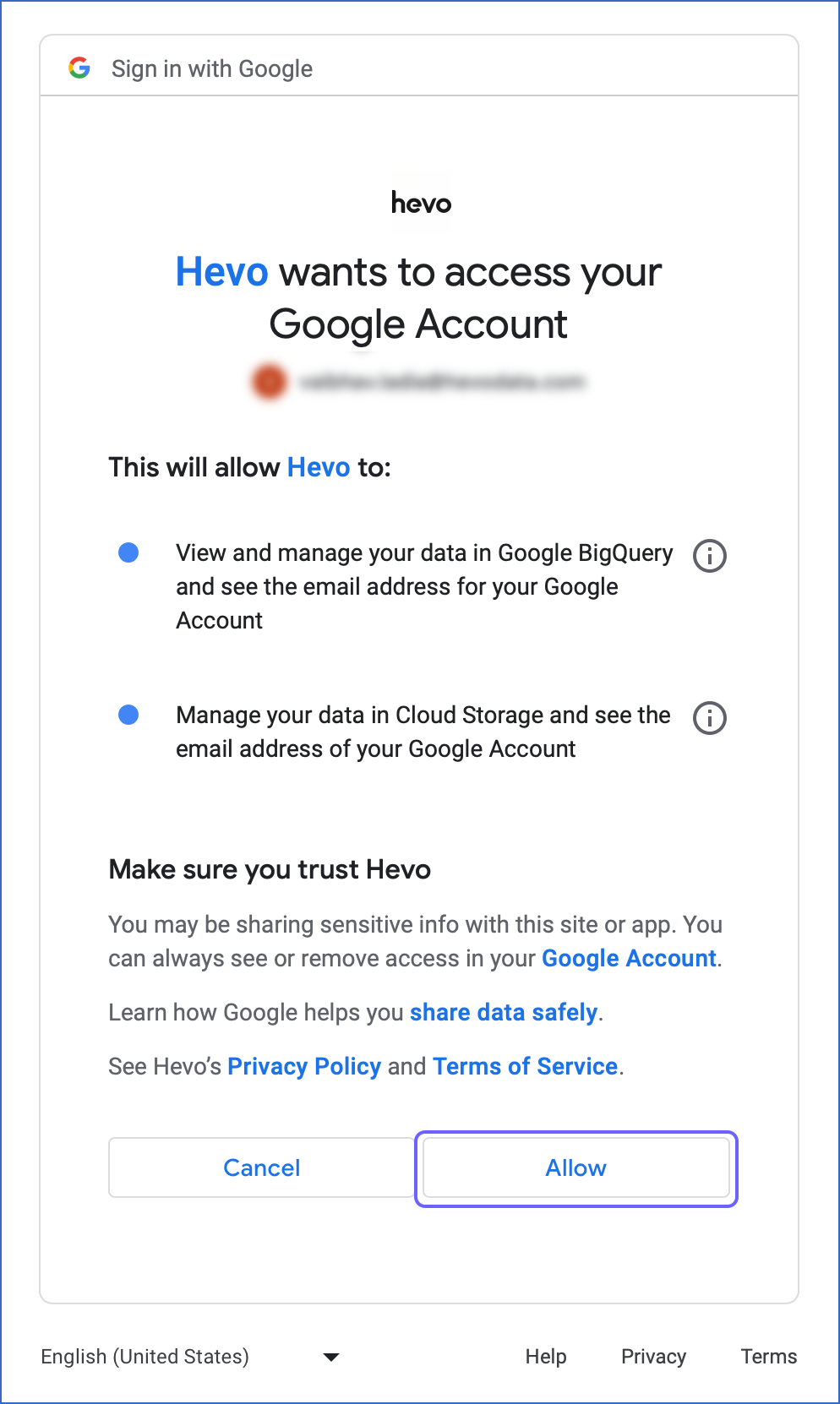 User Account Settings