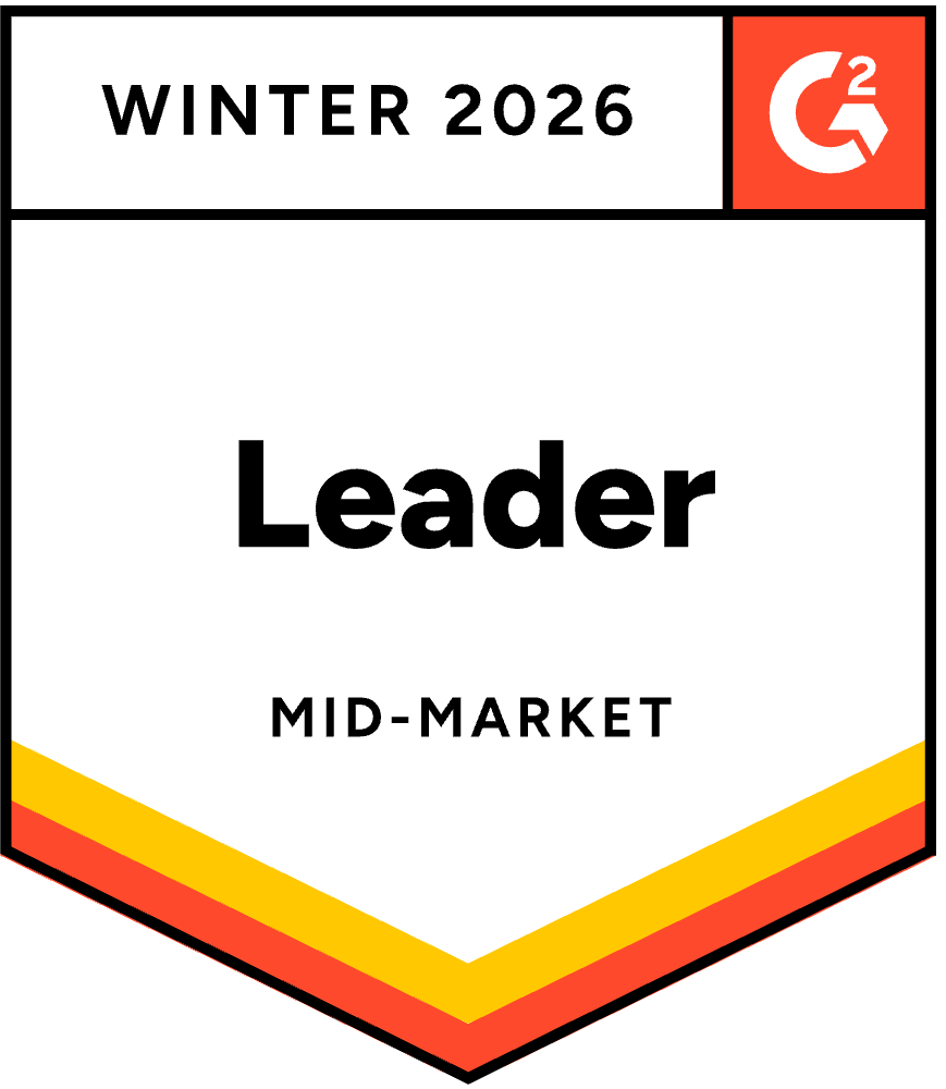 G2 Leader Mid-Market Winter 2026