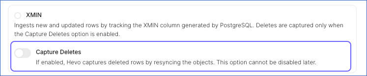 XMIN Pipeline Mode
