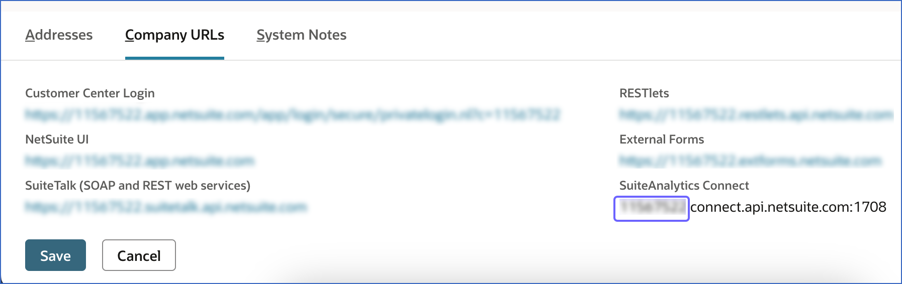 SuiteAnalytics Connect