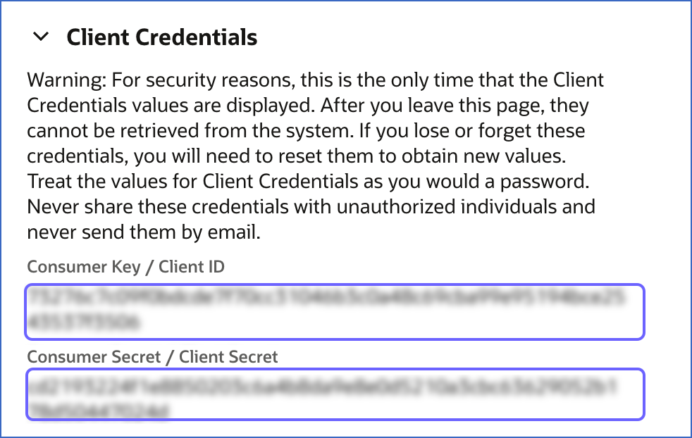 Client Credentials