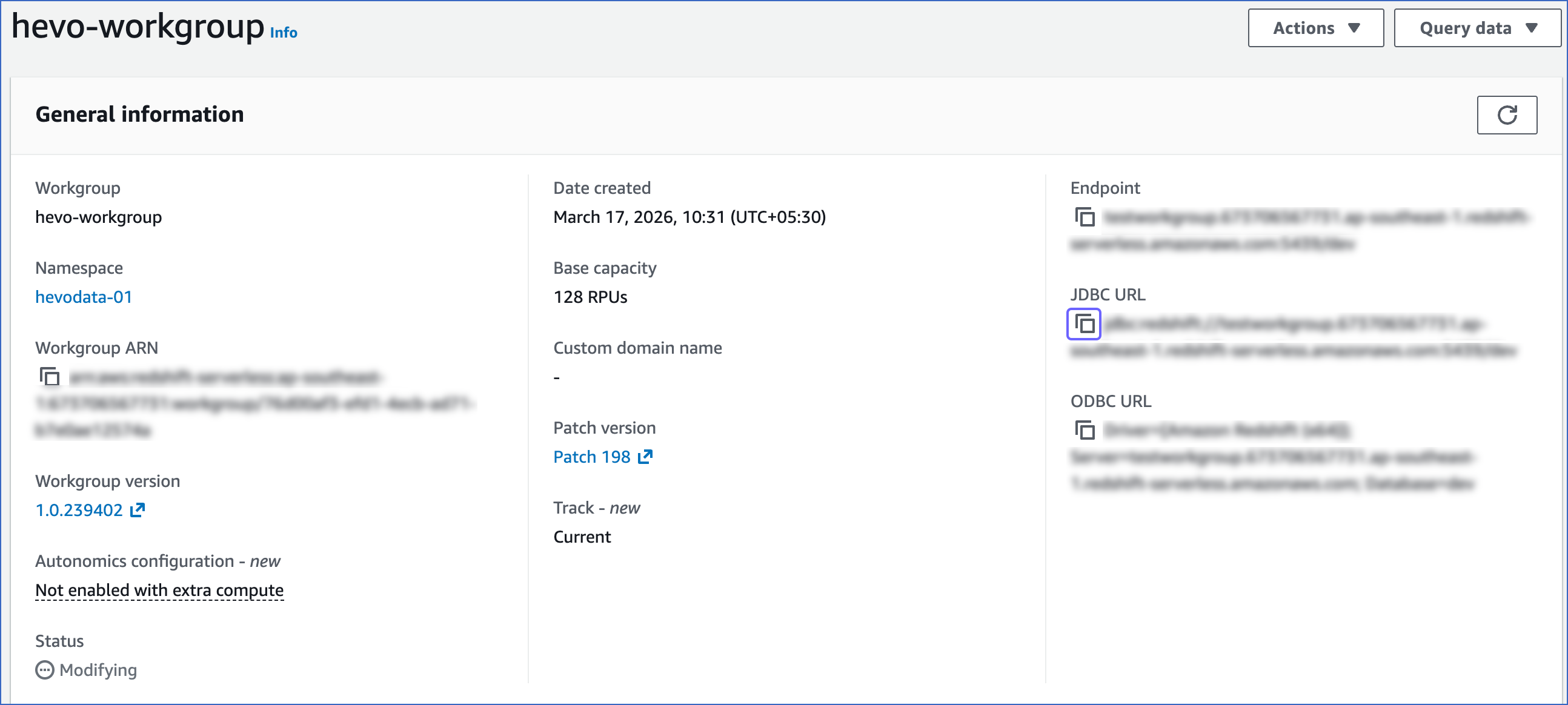 Copy public endpoint