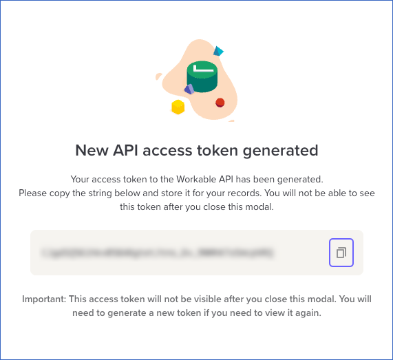 copy token