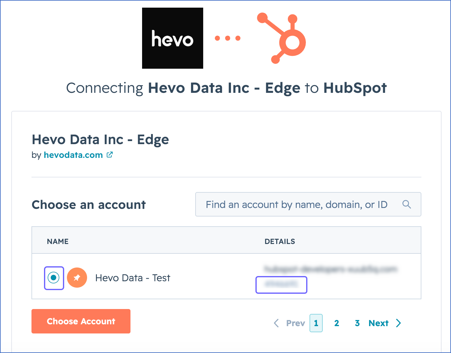 HubSpot account