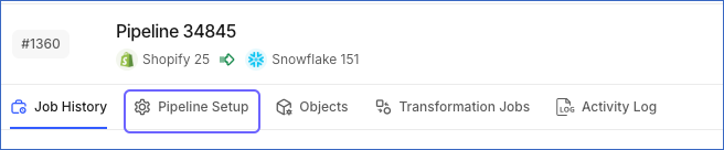 Click Pipeline Setup