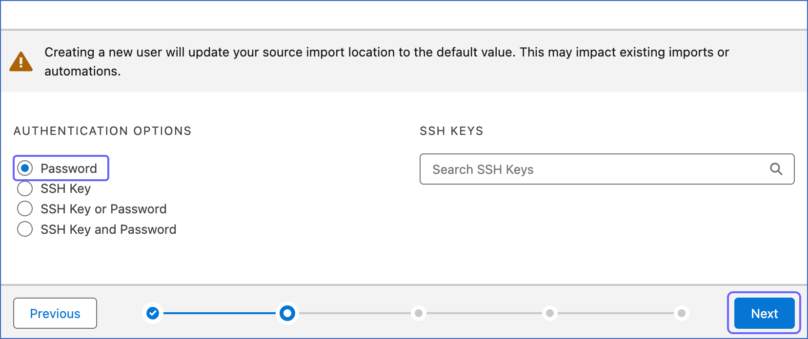 Select Password