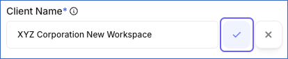 Save New Workspace Name