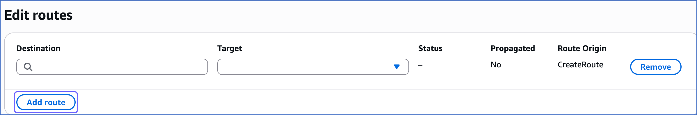 Add Route