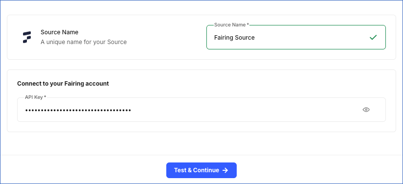 Configure Source
