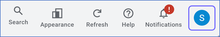 Click Profile Icon