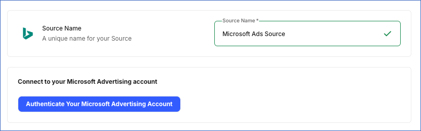 Authenticate Microsoft Ads Account