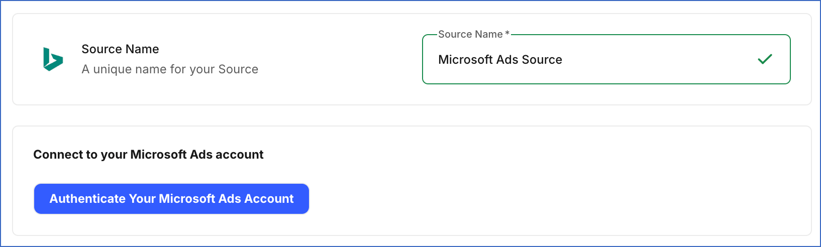 Authenticate Microsoft Ads Account