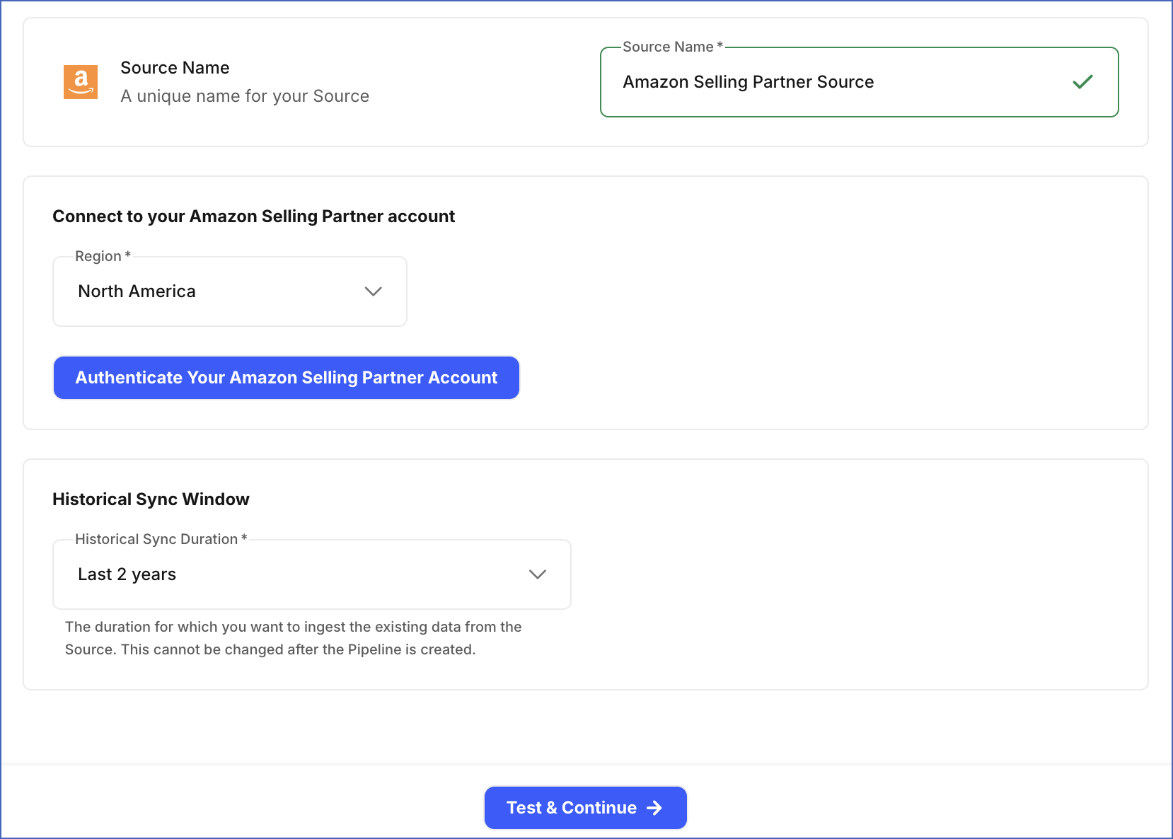 Configure Source