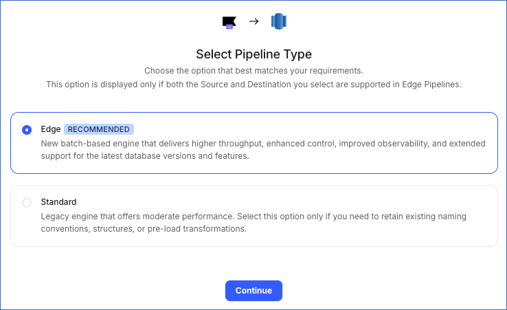 Select Pipeline Type