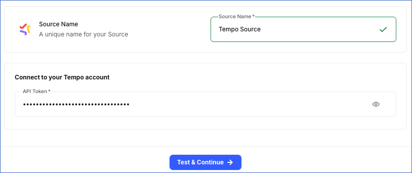 Configure Source