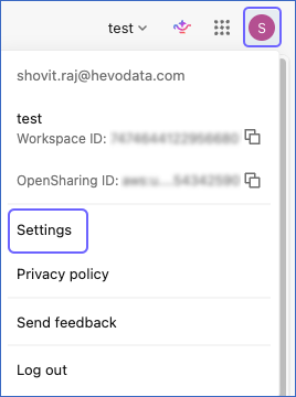 Click Settings