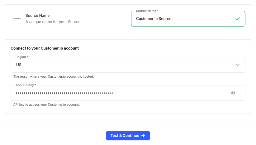 Configure Source