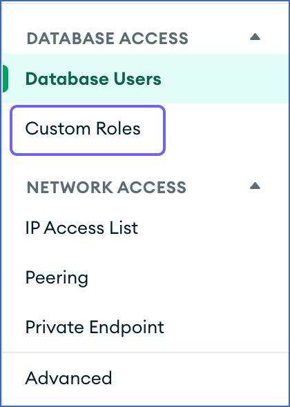 Custom Roles