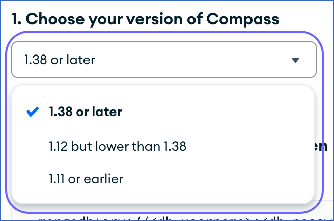 Compass Version