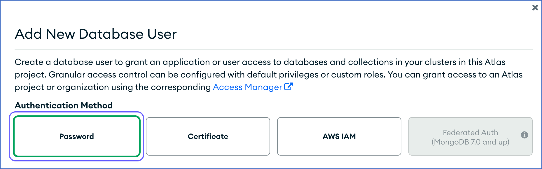 Authentication Method