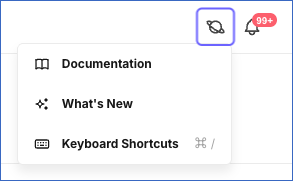 Information menu