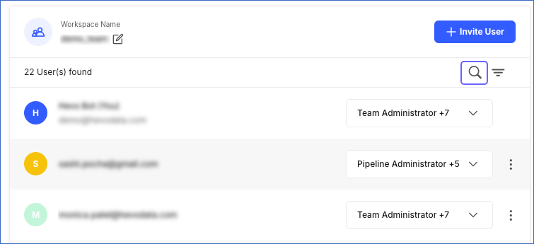 Search User