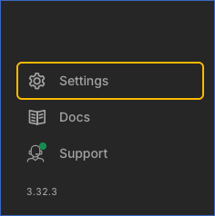 Click Settings icon