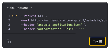 Try It! Connector Configuration