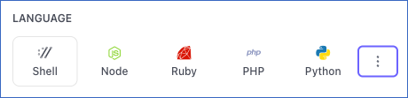 Language More Icon