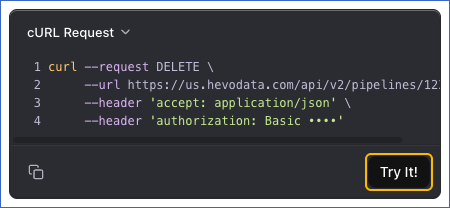 Delete Pipeline Try It!
