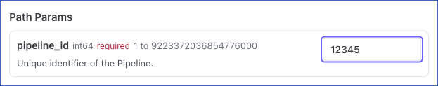 Disable Pipeline Path Params