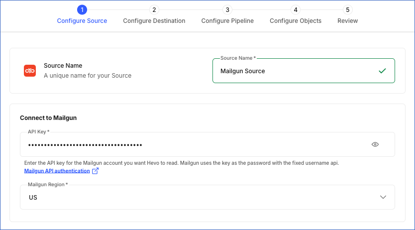 Configure Source
