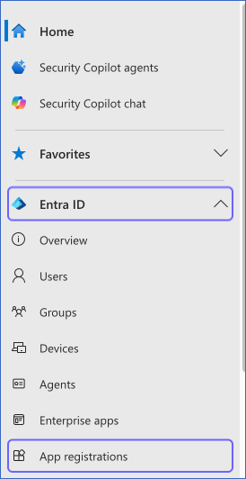 Click App registrations