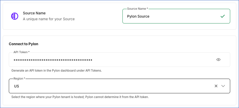 Configure Source