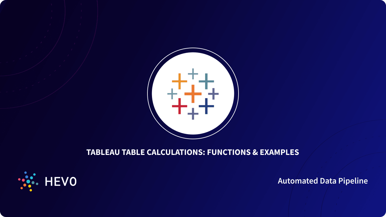 Tableau Table Calculations 101: Functions & Examples