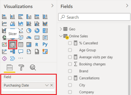 How To Use A Power Bi Date Slicer Or Filter 2 Easy Steps