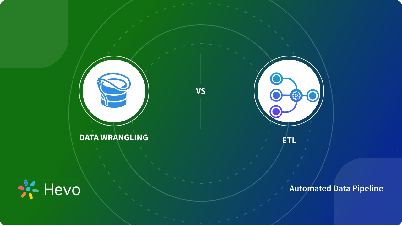 Is data wrangling the same as ETL?