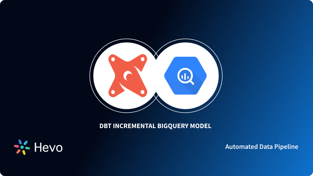 Dbt Incremental BigQuery: A Comprehensive Guide 101 - Learn | Hevo