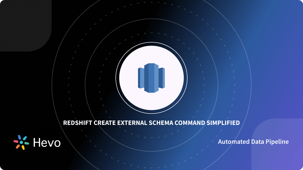 Amazon Redshift External Schema – IXMXA