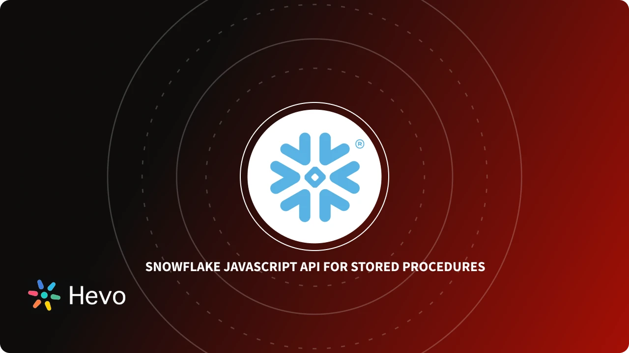 Using Snowflake JavaScript API for Stored Procedures Simplified 101 ...