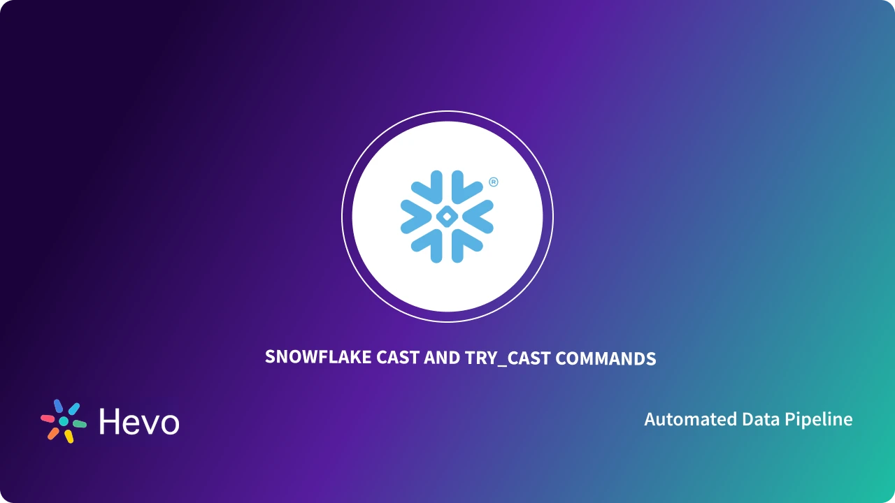 Snowflake CAST & TRY_CAST: Syntax & Usage Simplified | Hevo